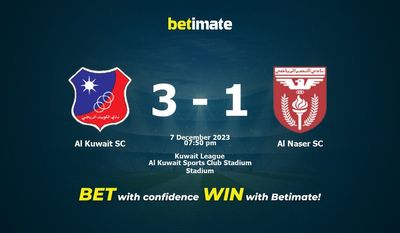 Prediksi, Peluang & Tip Taruhan Al Kuwait SC vs Al Naser SC 12/07/2023