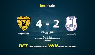 Prediksi Al Qadsia SC vs Yarmouk, Peluang & Tips Taruhan 27/01/2024