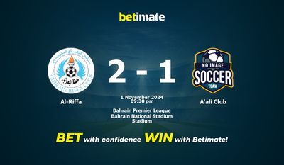 Prediksi, Peluang & Tips Taruhan Al-Riffa vs A'ali Club 11/01/2024