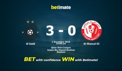 Prediksi, Peluang & Tips Taruhan Al Sadd vs Al-Shamal SC 12/01/2023