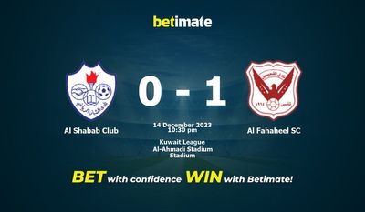 Prediksi, Peluang & Tip Taruhan Klub Al Shabab vs Al Fahaheel SC 14/12/2023