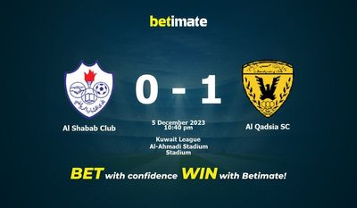 Prediksi, Peluang & Tips Taruhan Al Shabab Club vs Al Qadsia SC 12/05/2023