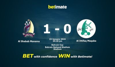 Prediksi Al Shabab Manama vs Al Ittifaq Maqaba, Peluang & Tips Taruhan 23/01/2024