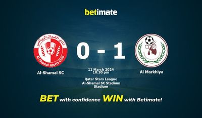 Prediksi Al-Shamal SC vs Al Markhiya, Peluang & Tips Taruhan 03/07/2024