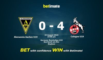 Prediksi Alemannia Aachen U19 vs Cologne U19, Peluang & Tips Taruhan 23/08/2023