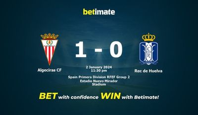Prediksi Algeciras CF vs Rec de Huelva, Peluang & Tip Taruhan 01/02/2024