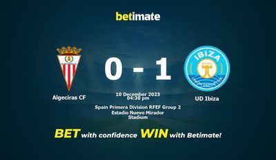 Prediksi Algeciras CF vs UD Ibiza, Peluang & Tips Taruhan 12/10/2023