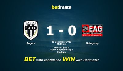 Prediksi Angers vs Guingamp, Peluang & Tip Taruhan 19/12/2023