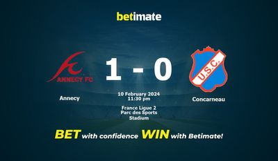 Prediksi Annecy vs Concarneau, Peluang & Tips Taruhan 02/10/2024
