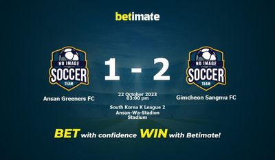 Ansan Greeners FC vs Gimcheon Sangmu FC Prediksi, Peluang & Tips Taruhan 22/10/2023