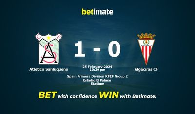 Prediksi, Peluang & Tips Taruhan Atletico Sanluqueno vs Algeciras CF 25/02/2024