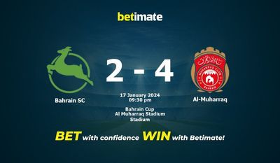 Prediksi Bahrain SC vs Al-Muharraq, Peluang & Tips Taruhan 17/01/2024