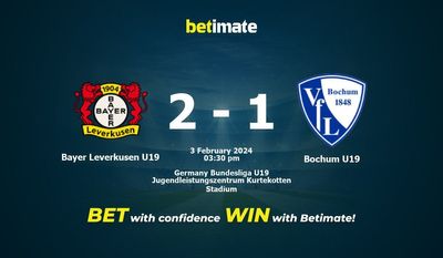 Prediksi Bayer Leverkusen U19 vs Bochum U19, Peluang & Tips Taruhan 02/03/2024