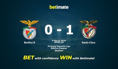 Prediksi Benfica B vs Santa Clara, Peluang & Tips Taruhan 03/09/2024