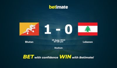 Prediksi Bhutan vs Lebanon, Peluang & Tip Taruhan 25/06/2023