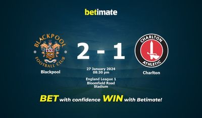 Prediksi Blackpool vs Charlton, Peluang & Tips Taruhan 27/01/2024