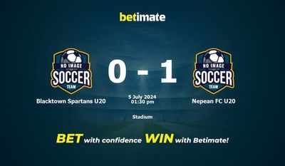 Prediksi, Peluang & Tips Taruhan Blacktown Spartans U20 vs Nepean FC U20 07/05/2024