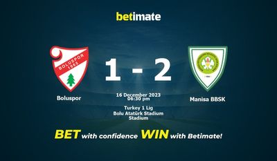 Prediksi Boluspor vs Manisa BBSK, Odds & Tip Taruhan 16/12/2023