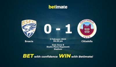 Prediksi Brescia vs Cittadella, Peluang & Tips Taruhan 02/03/2024