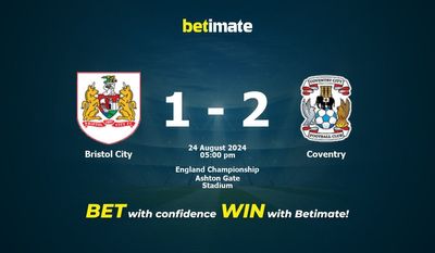 Prediksi Bristol City vs Coventry, Peluang & Tips Taruhan 24/08/2024