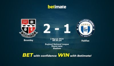Prediksi Bromley vs Halifax, Peluang & Tips Taruhan 03/02/2024