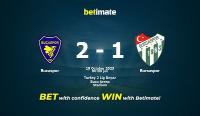 Prediksi Bucaspor vs Bursaspor, Peluang & Tips Taruhan 18/10/2023