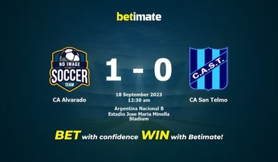 Prediksi CA Alvarado vs CA San Telmo, Peluang & Tips Taruhan 17/09/2023