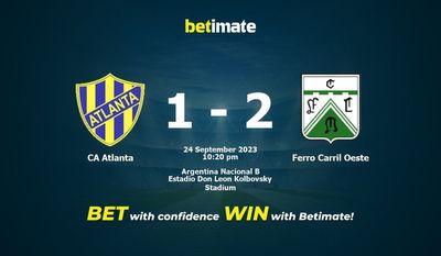 Prediksi CA Atlanta vs Ferro Carril Oeste, Peluang & Tips Taruhan 24/09/2023