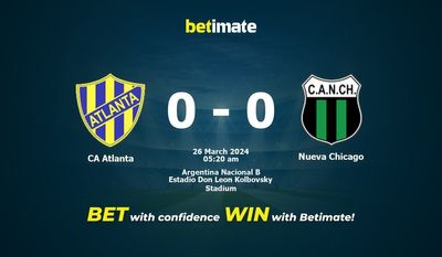 Prediksi CA Atlanta vs Nueva Chicago, Peluang & Tips Taruhan 25/03/2024