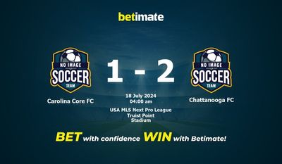 Prediksi, Peluang & Tip Taruhan Carolina Core FC vs Chattanooga FC 17/07/2024