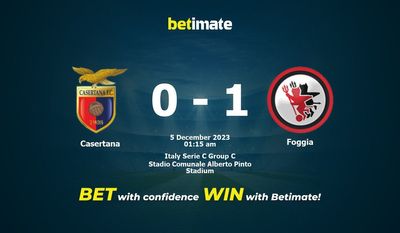 Prediksi Casertana vs Foggia, Peluang & Tips Taruhan 12/04/2023