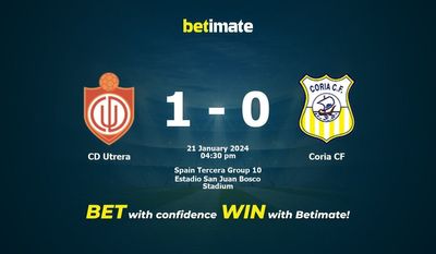 Prediksi CD Utrera vs Coria CF, Peluang & Tips Taruhan 21/01/2024