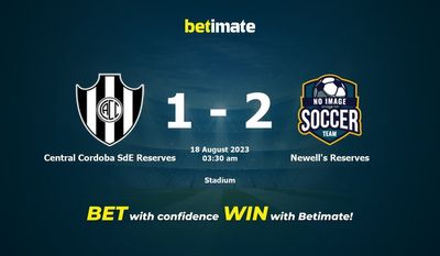 Central Cordoba SdE Reserves vs Newell's Reserves Prediksi, Peluang & Tips Taruhan 17/08/2023