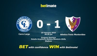 Prediksi Cerro Largo vs Atletico Fenix Montevideo, Peluang & Tips Taruhan 25/02/2024