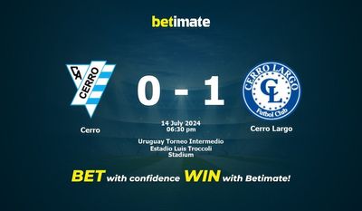 Prediksi Cerro vs Cerro Largo, Peluang & Tips Taruhan 14/07/2024