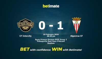 Prediksi, Peluang & Tips Taruhan CF Intercity vs Algeciras CF 02/10/2024