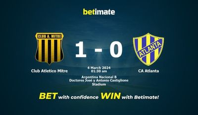 Prediksi Club Atletico Mitre vs CA Atlanta, Peluang & Tips Taruhan 03/03/2024