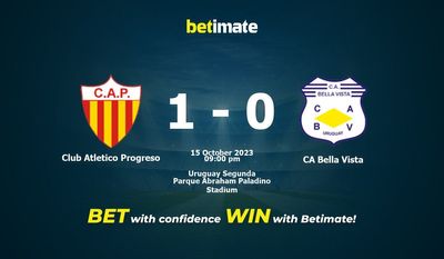 Prediksi Club Atletico Progreso vs CA Bella Vista, Peluang & Tips Taruhan 15/10/2023
