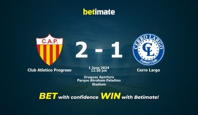 Prediksi Club Atletico Progreso vs Cerro Largo, Peluang & Tips Taruhan 06/01/2024