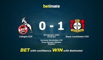 Prediksi Cologne U19 vs Bayer Leverkusen U19, Peluang & Tips Taruhan 25/02/2024