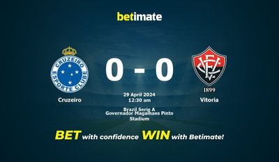 Prediksi Cruzeiro vs Vitoria, Peluang & Tips Taruhan 28/04/2024