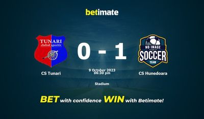 Prediksi CS Tunari vs CS Hunedoara, Peluang & Tips Taruhan 10/09/2023