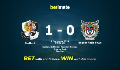 Prediksi, Peluang & Tips Taruhan Dartford vs Bognor Regis Town 07/12/2024