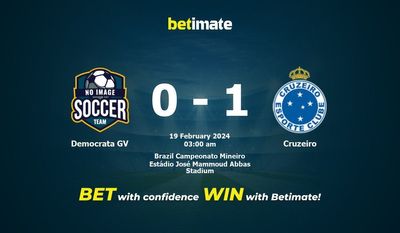 Prediksi, Peluang & Tips Taruhan Democrata GV vs Cruzeiro 18/02/2024