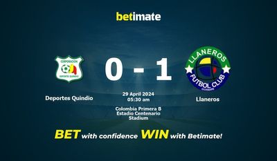 Prediksi Deportes Quindio vs Llaneros, Peluang & Tips Taruhan 29/04/2024