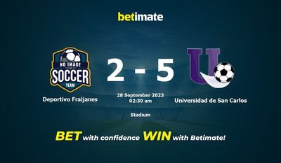 Prediksi Deportivo Fraijanes vs Universidad de San Carlos, Peluang & Tips Taruhan 27/09/2023