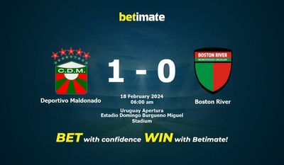 Prediksi Deportivo Maldonado vs Boston River, Peluang & Tips Taruhan 18/02/2024