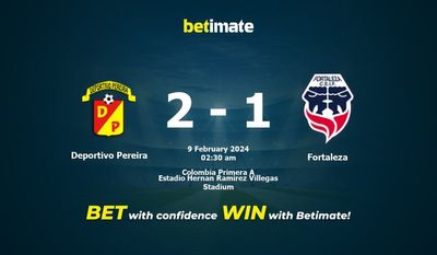 Prediksi Deportivo Pereira vs Fortaleza, Peluang & Tips Taruhan 02/08/2024