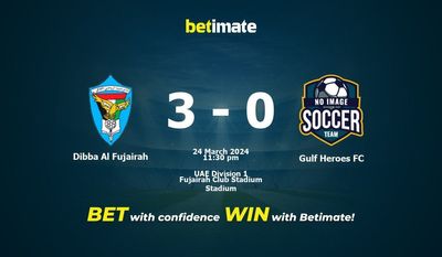 Prediksi Dibba Al Fujairah vs Gulf Heroes FC, Peluang & Tips Taruhan 24/03/2024