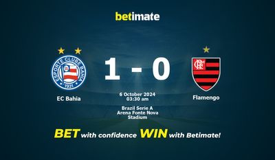 Prediksi, Peluang & Tips Taruhan EC Bahia vs Flamengo 05/10/2024